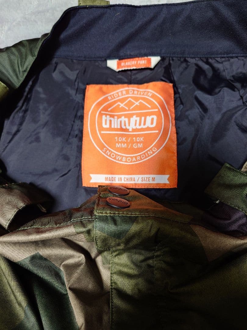 thirtytwo RIDER DRIVE スノーボードジャケット パンツおまけ