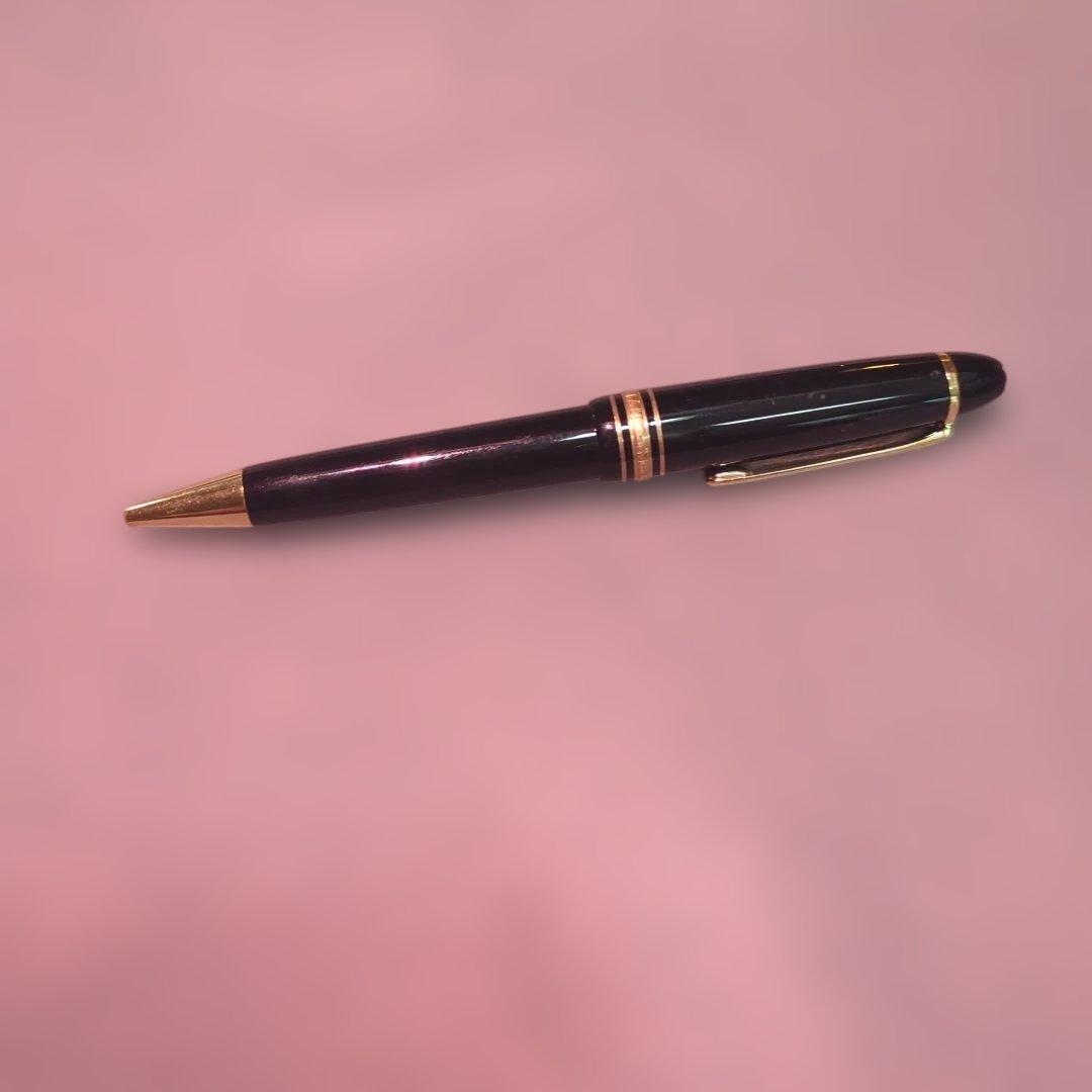 モンブラン　ボールペン 黒 ゴールド