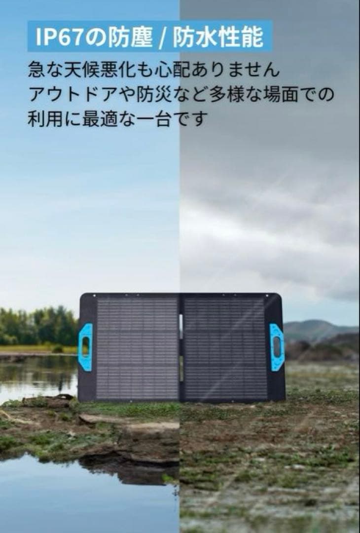 Anker アンカー ソーラーパネル Solix PS100 A24340A1