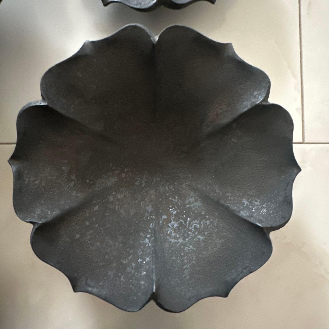 伊藤剛俊　　花型皿 5点