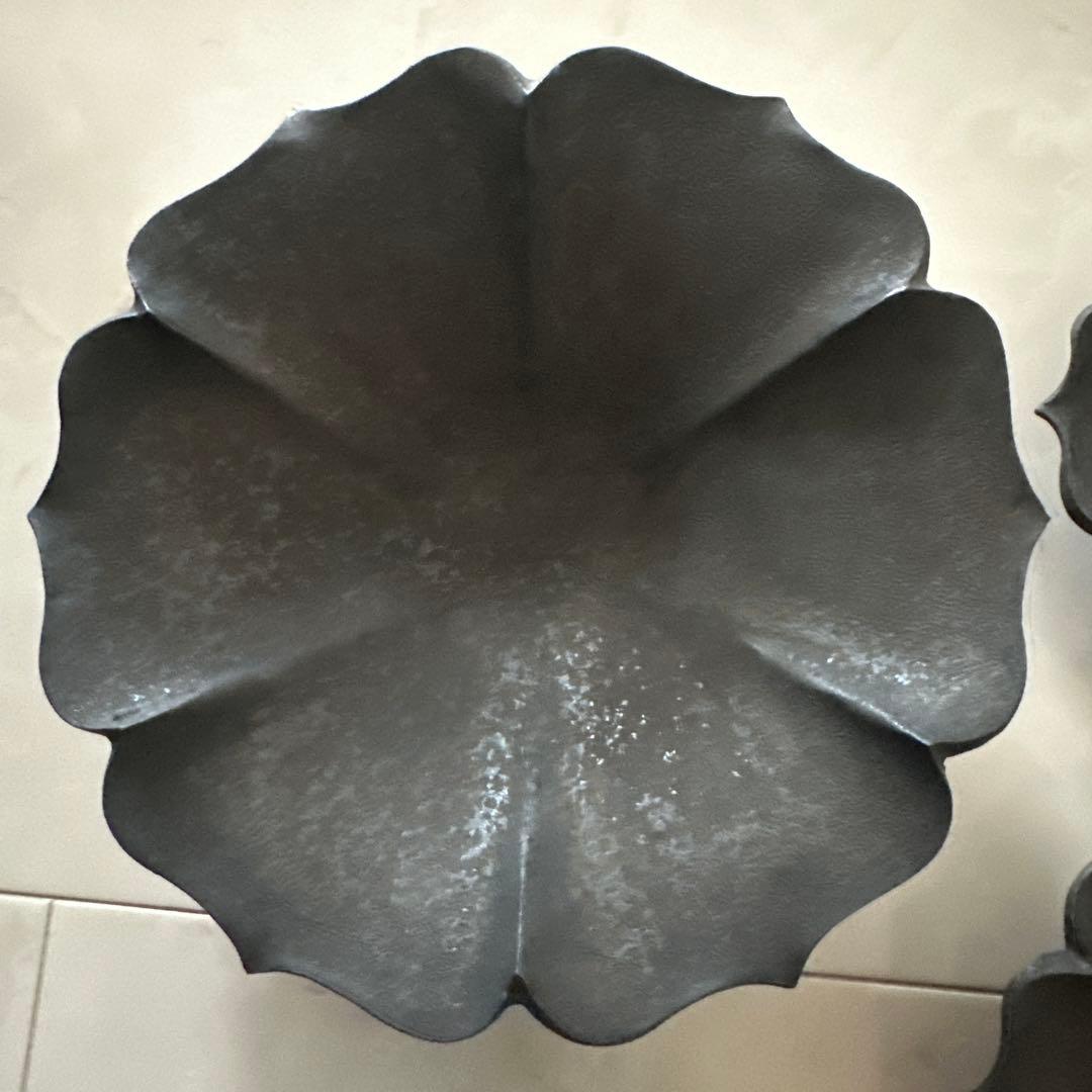 伊藤剛俊　　花型皿 5点