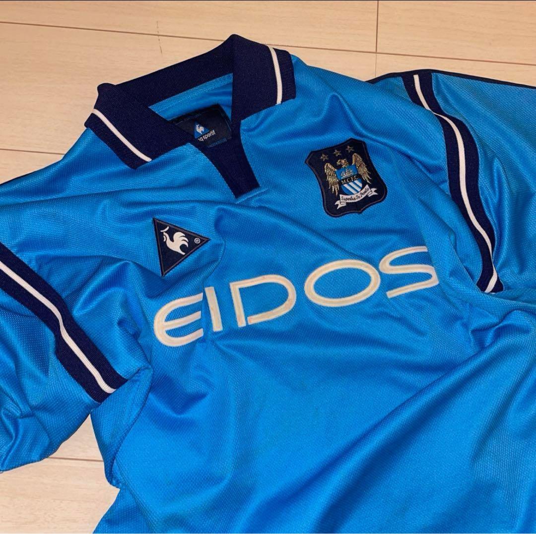 2001-2002 マンチェスターシティ ヴィンテージユニフォーム XL