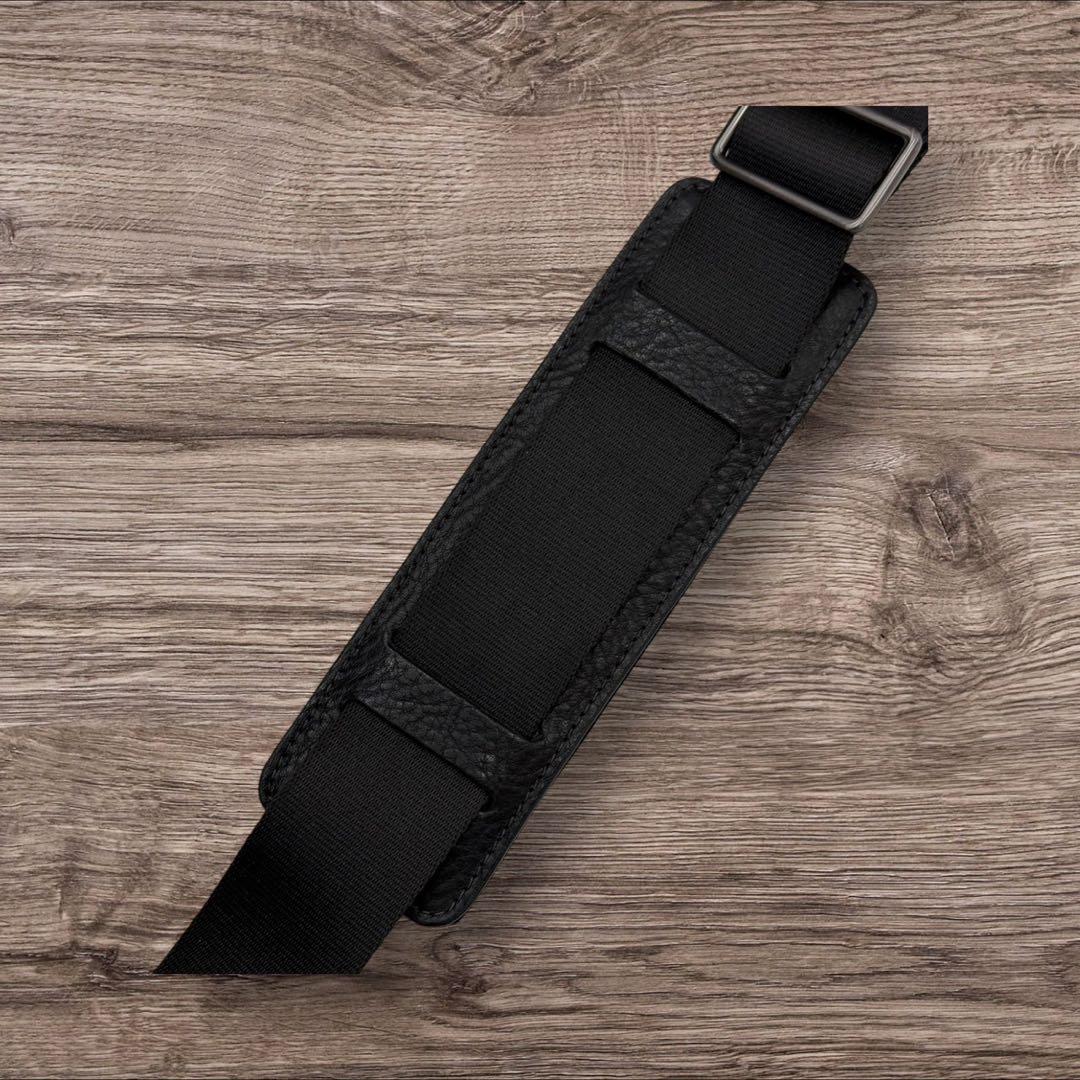 40G dunhill ダンヒル メッセンジャーモノグラム ショルダーバッグ 黒