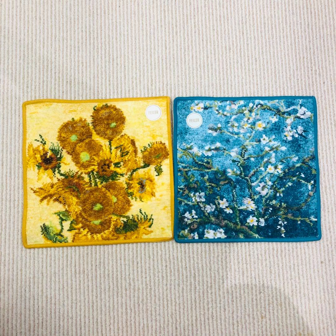 【新品】サンフラワーズ　アーモンドブロッサム　ウォッシュタオル　フェイラー