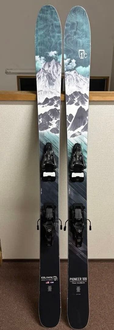 スキー ICELANTIC Pioneer H174 W109 SHIFT MNC 10