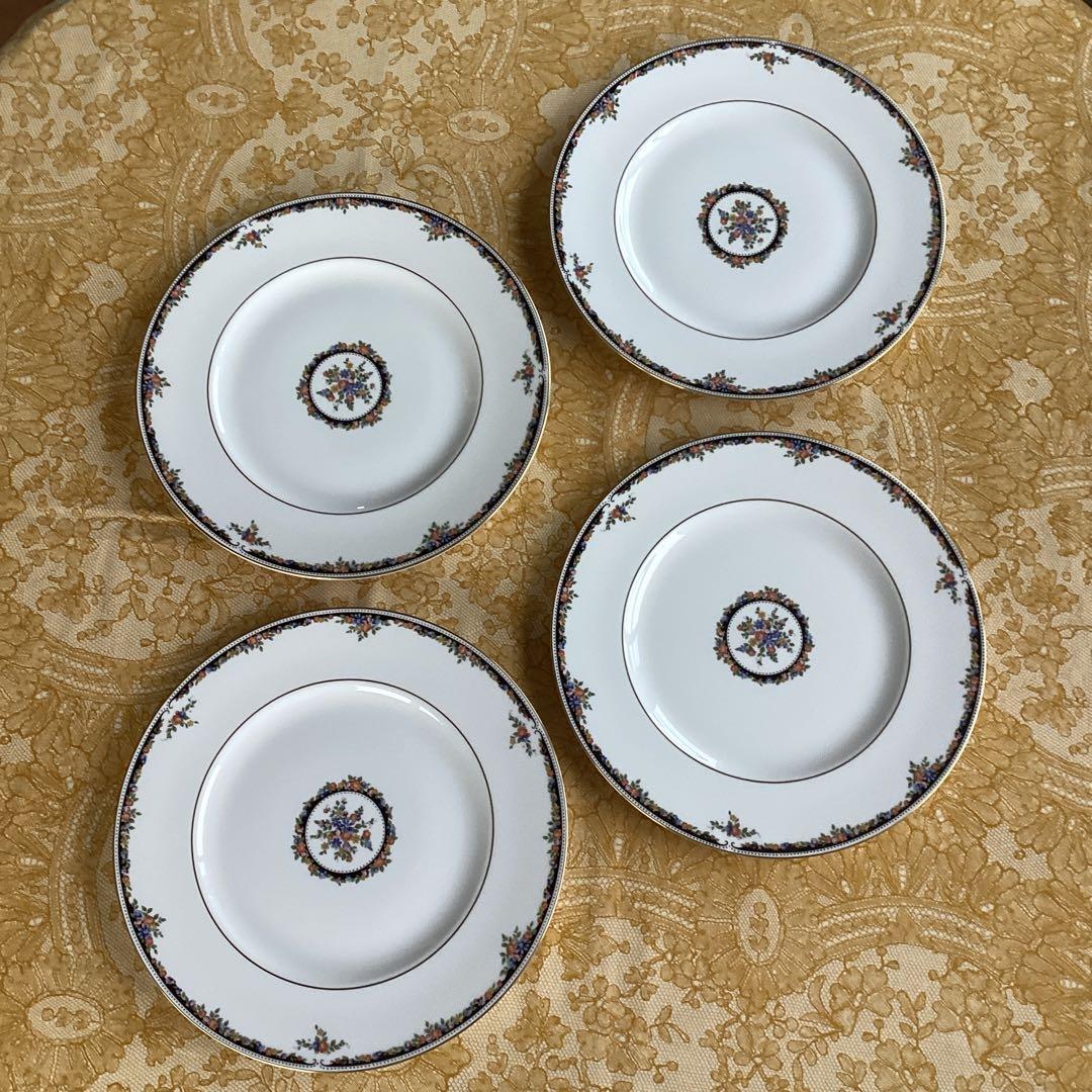 《 OSBORN》英国製ウエッジウッドオズボーンディナー皿4枚