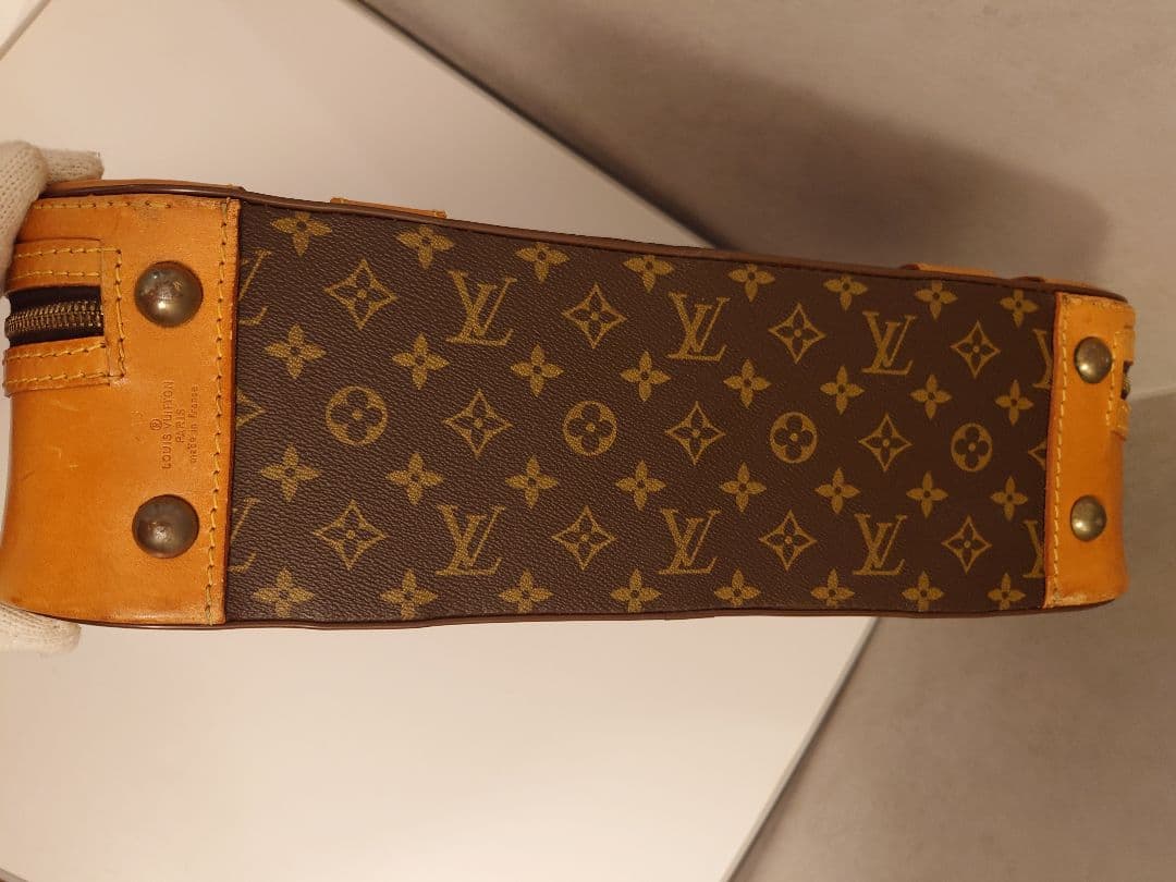 ルイヴィトン モノグラム ストラトス 50 M23238 レザー トランク