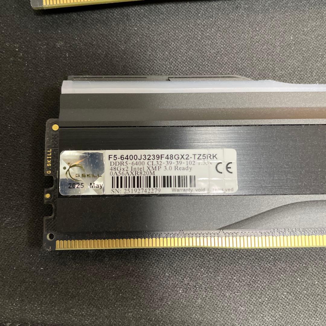 48GB×2 G.SKILLTridentZ5 RGB DDR5 6400MHz