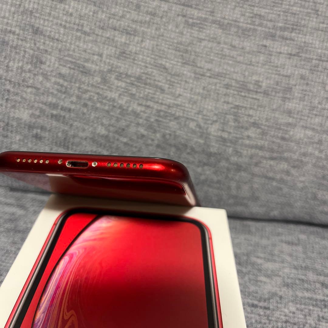 美品 iPhone XR 128GB 本体 (PRODUCT RED)