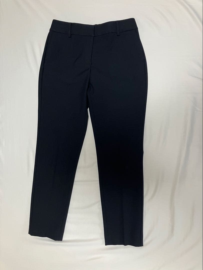 【美品】PLST ブラッシュドバックパンツスーツ上下 ブラック　ウォームリザーブ