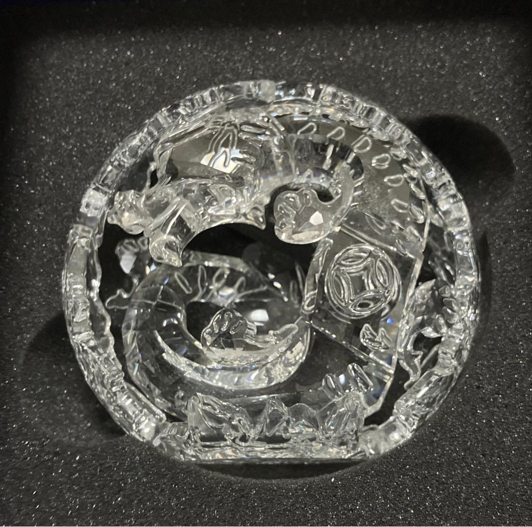 【新品未使用】スワロフスキー クリスタル 辰年 十二支 龍 ドラゴン