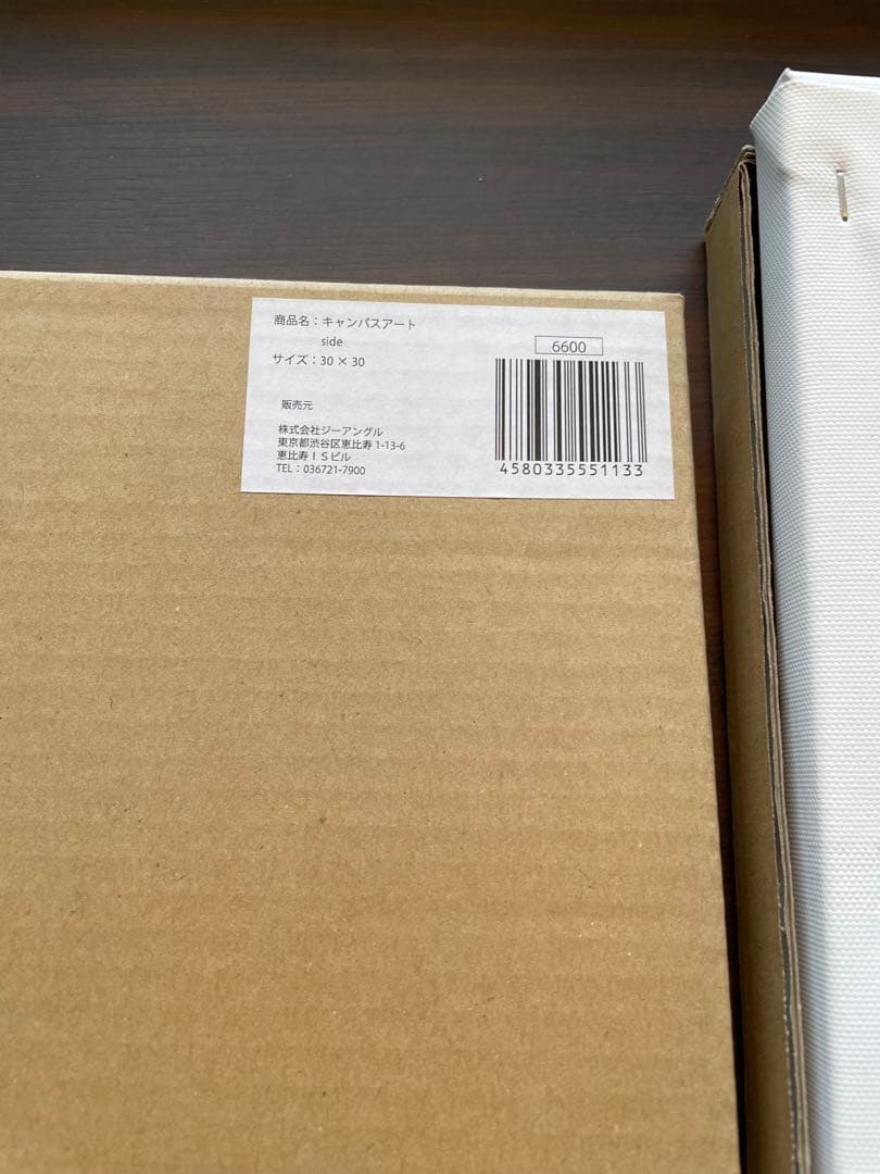 古塔つみ　キャンパスアート　女性シルエットイラスト 30 x 30 cm