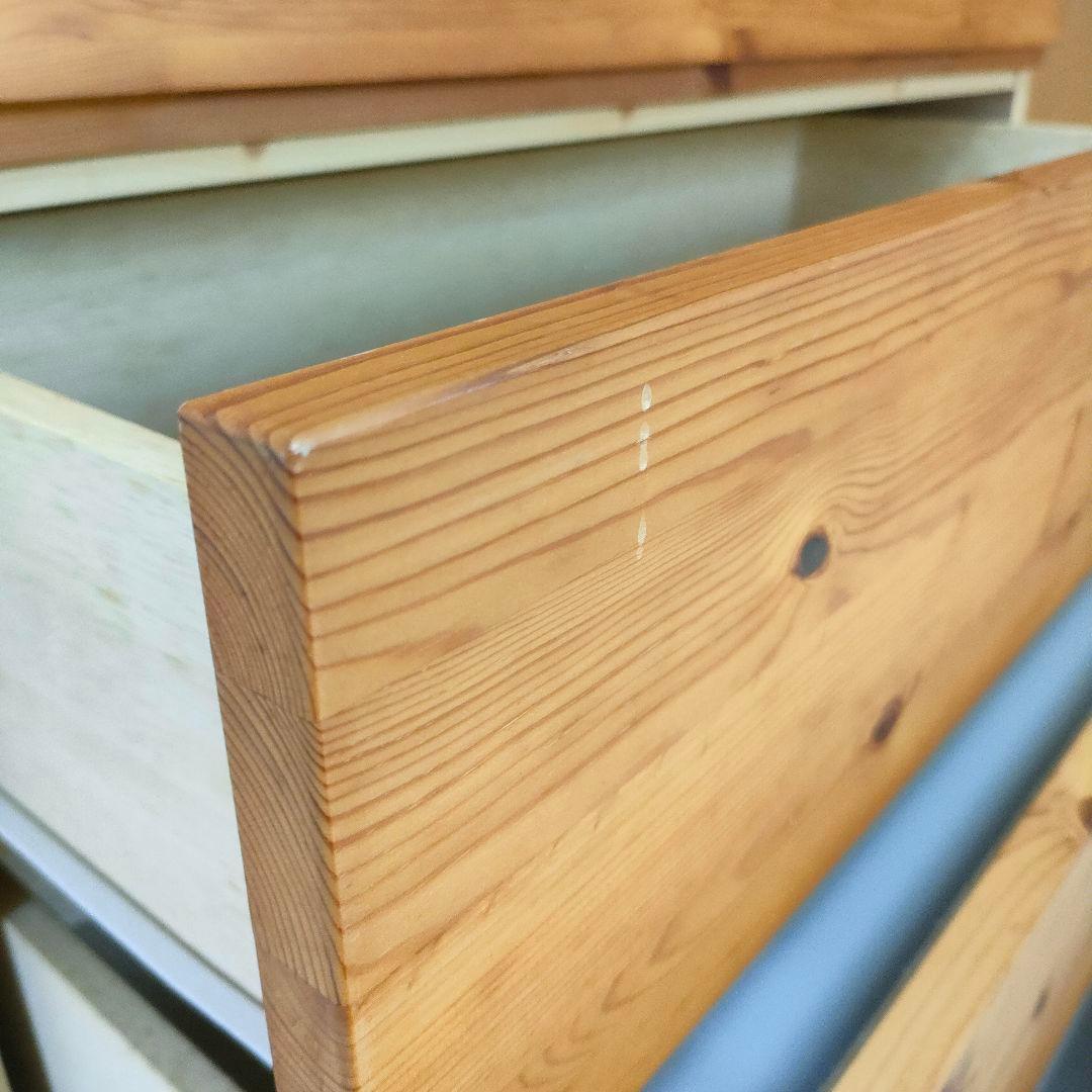 無印良品 パイン材 チェスト 4段チェスト