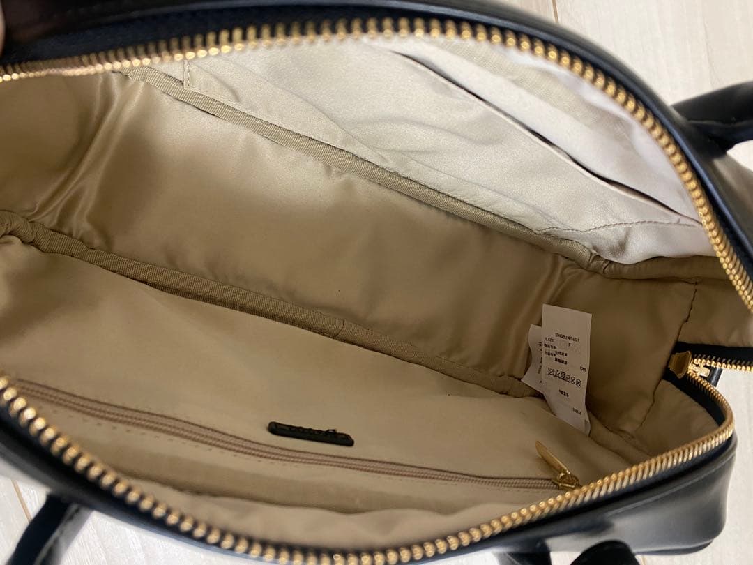 【SNIDEL】エンボスロゴボストンバッグ