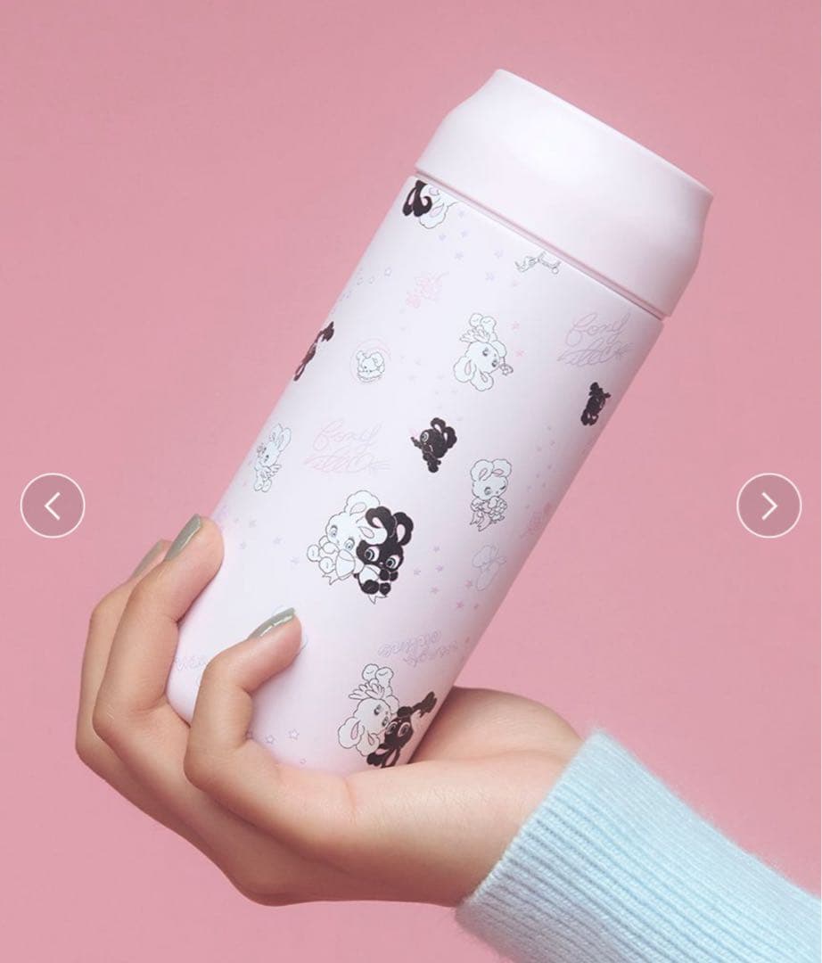 foxy illustrationsタンブラー　ピンク