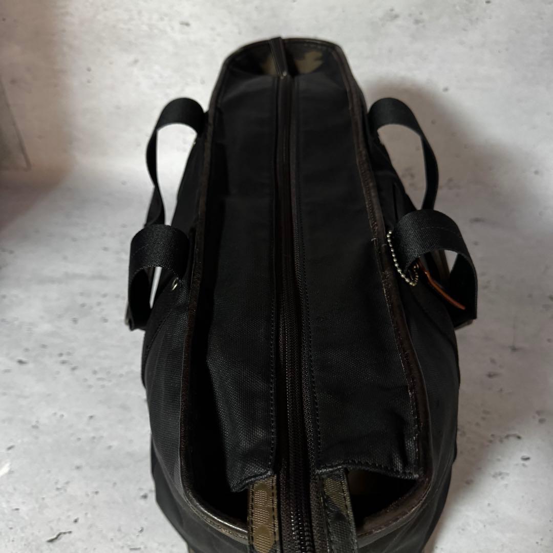 COACH トートバッグ　迷彩カモ　ウィークエンド