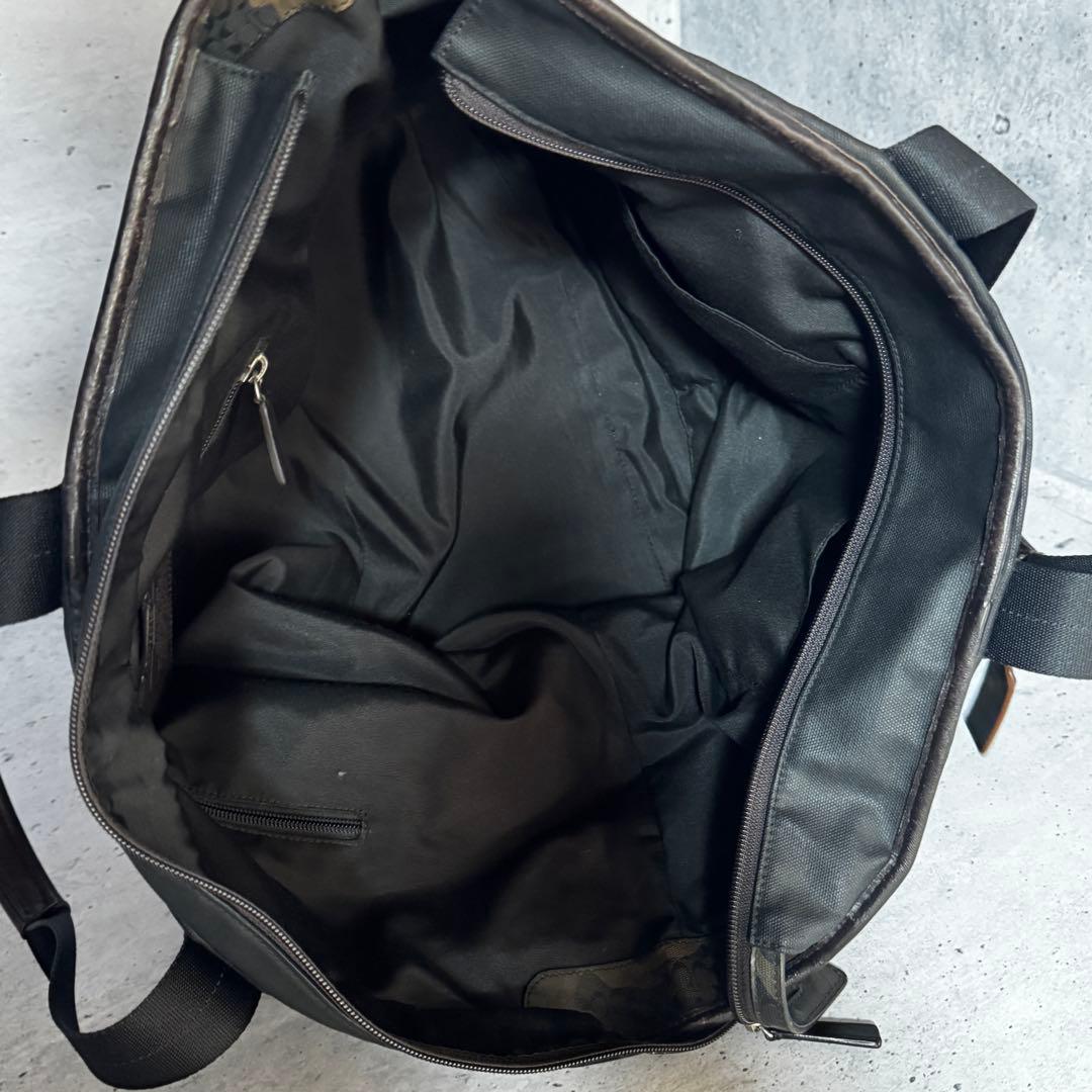 COACH トートバッグ　迷彩カモ　ウィークエンド