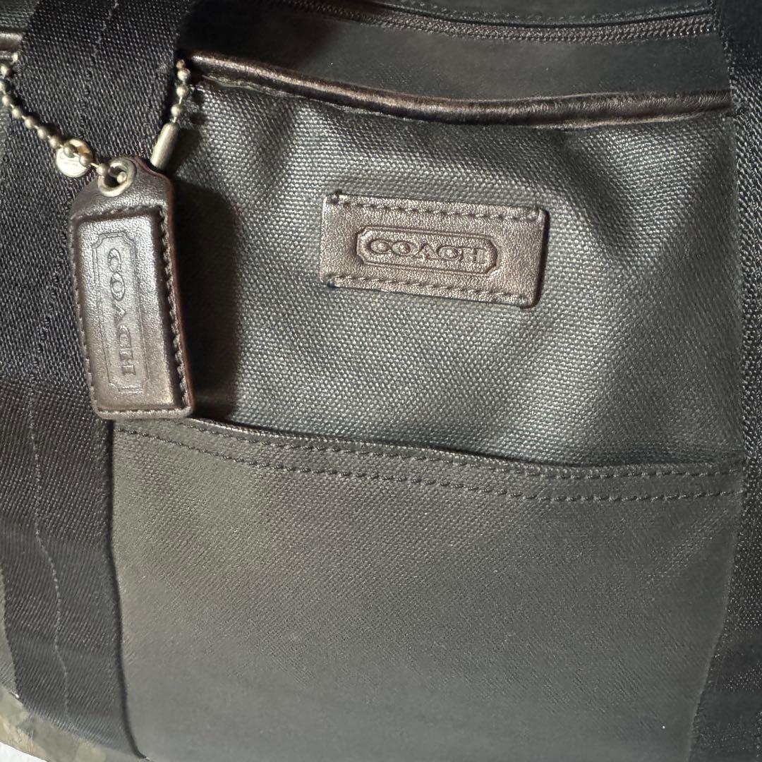 COACH トートバッグ　迷彩カモ　ウィークエンド
