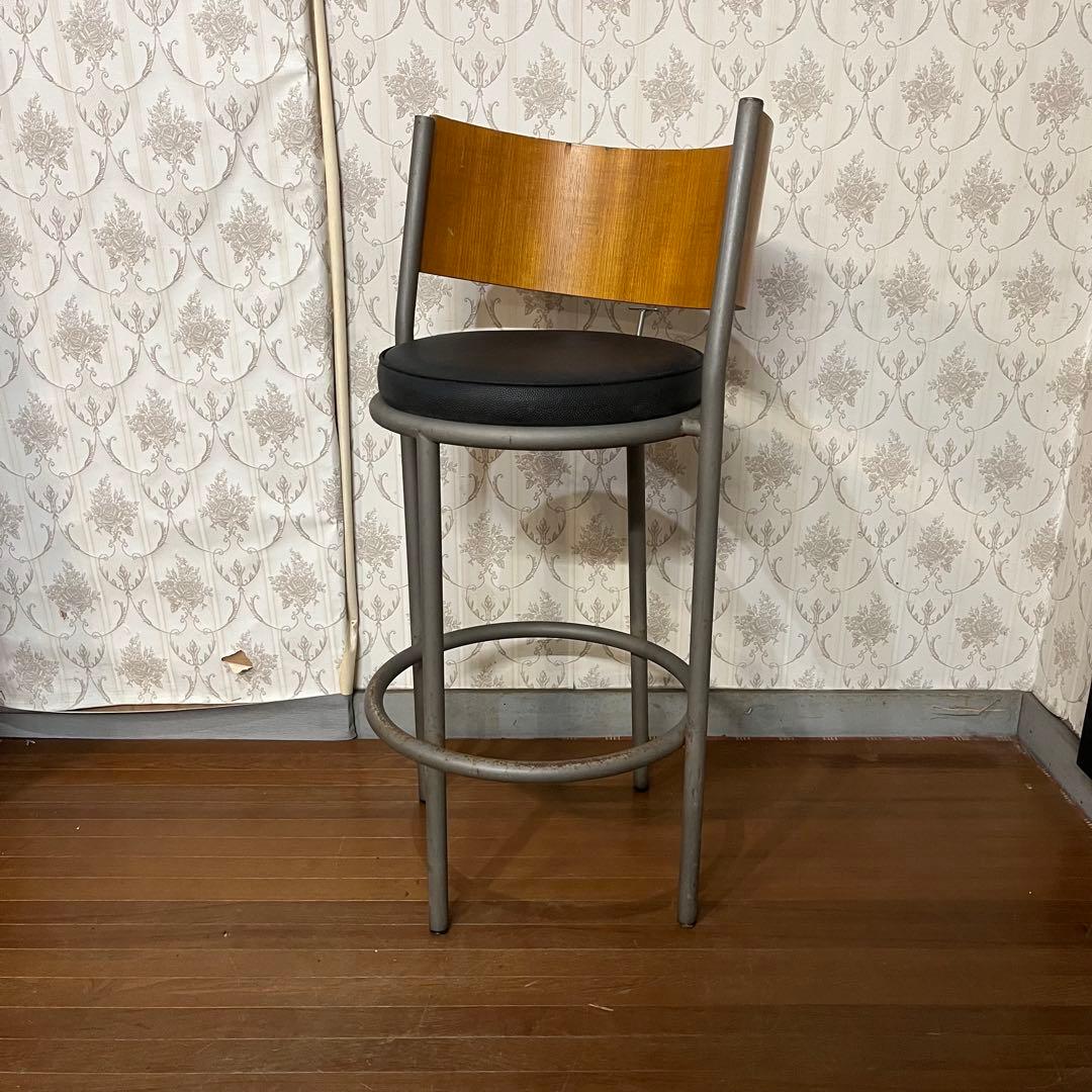 【アンティーク】② public アイアンフレーム カウンターチェア ハイチェア