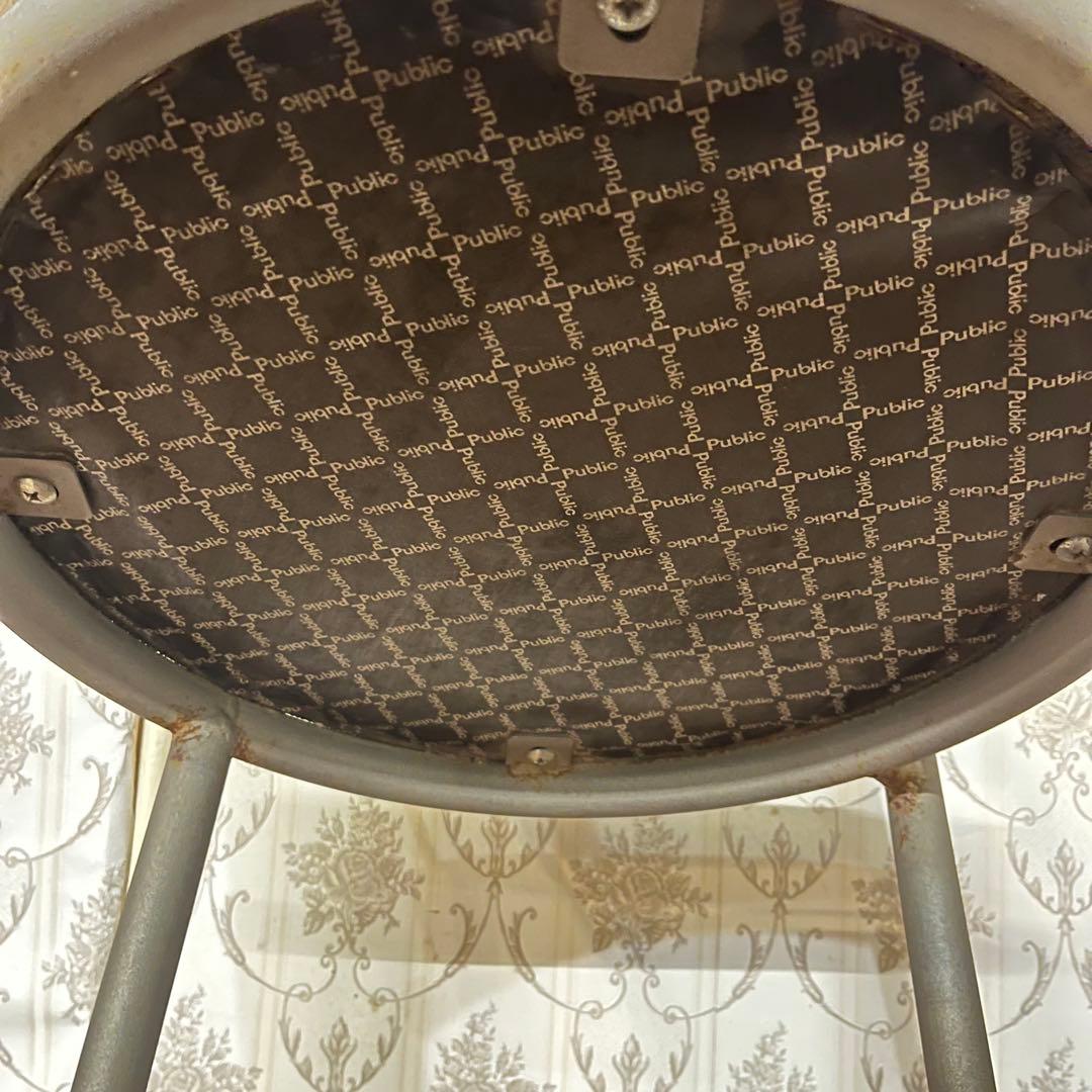 【アンティーク】② public アイアンフレーム カウンターチェア ハイチェア