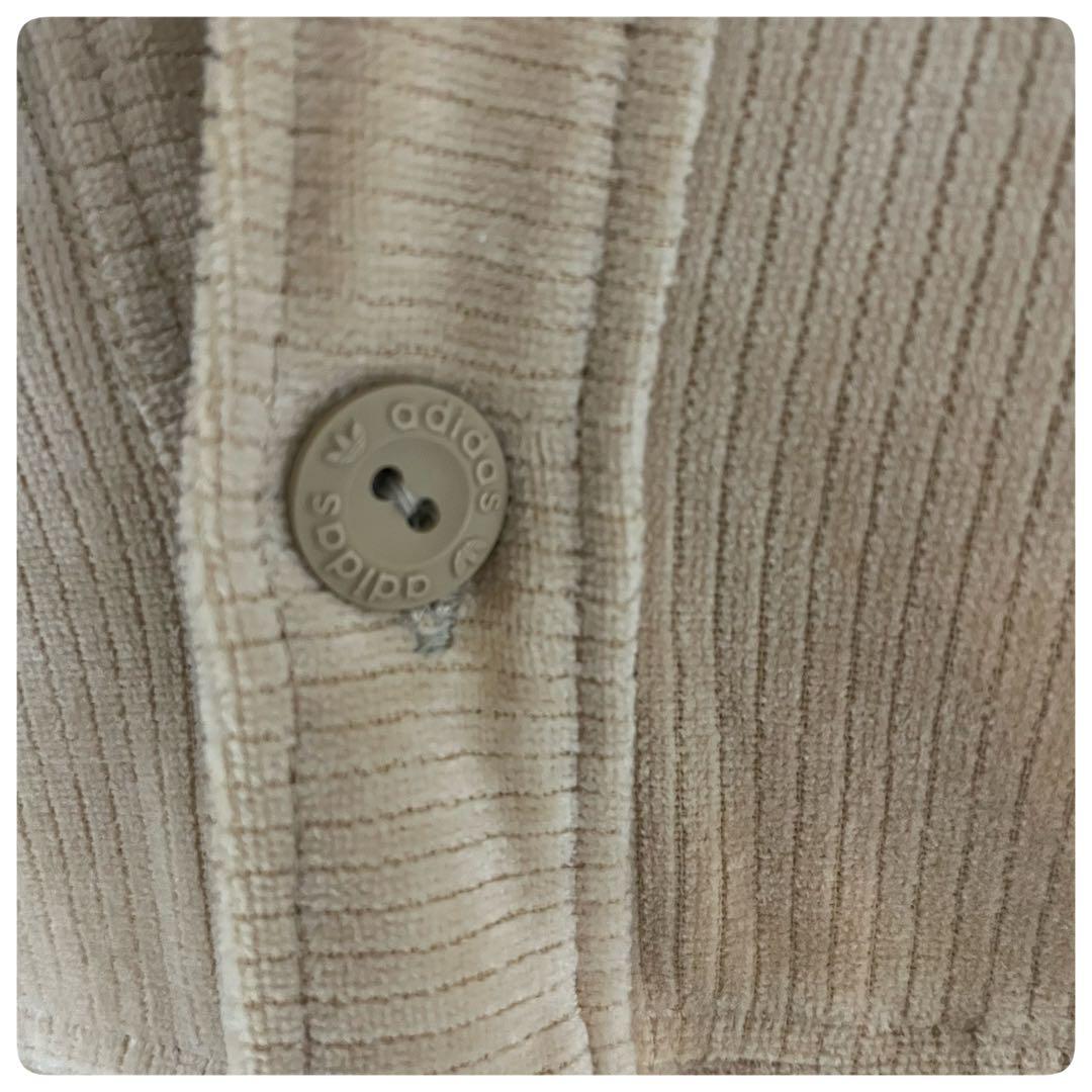 70s adidas 西ドイツ製 コーデュロイジャケット ベージュ ヴィンテージ