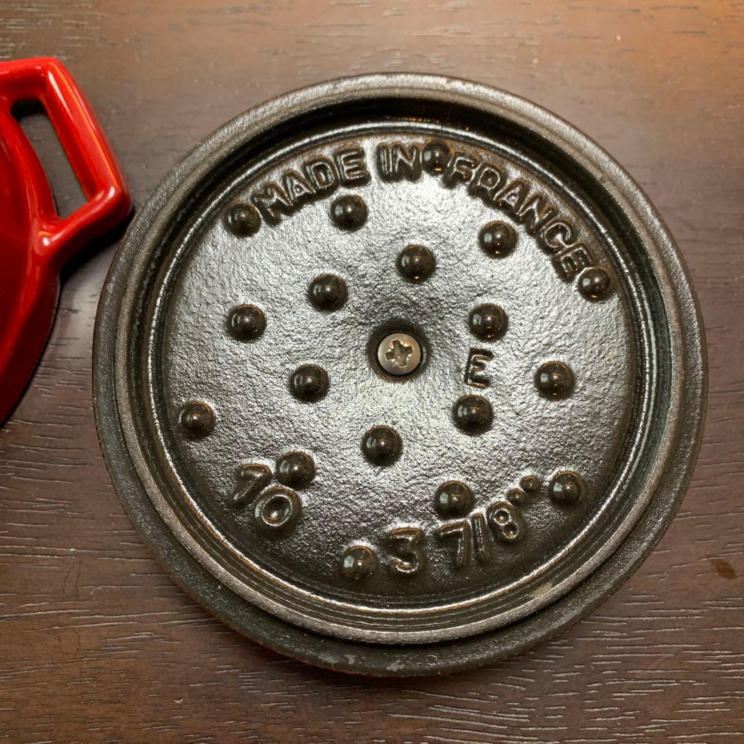 ストウブ　ピコココット ラウンド　10cm チェリー