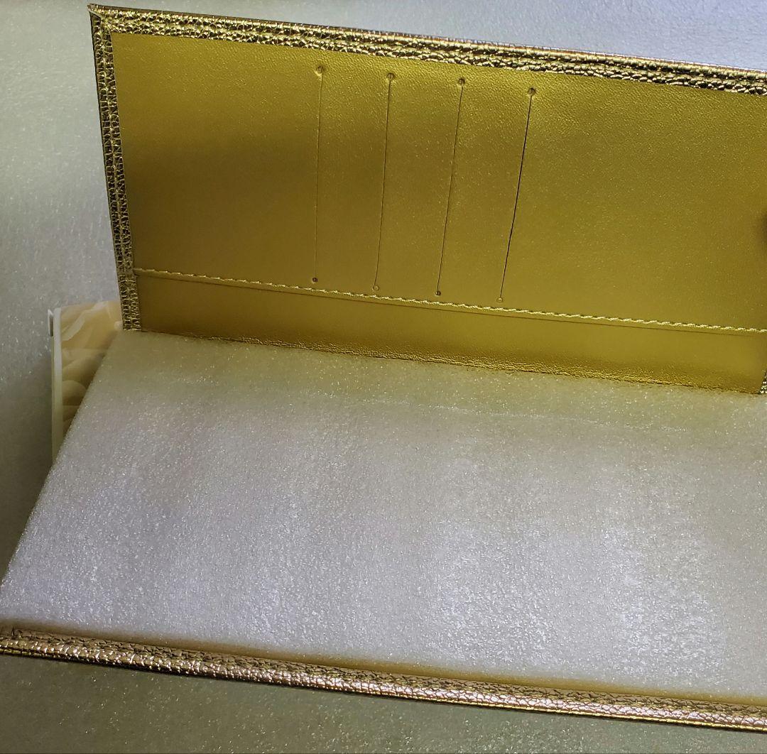 野*僧様 皇居財布　ゴールド　長財布