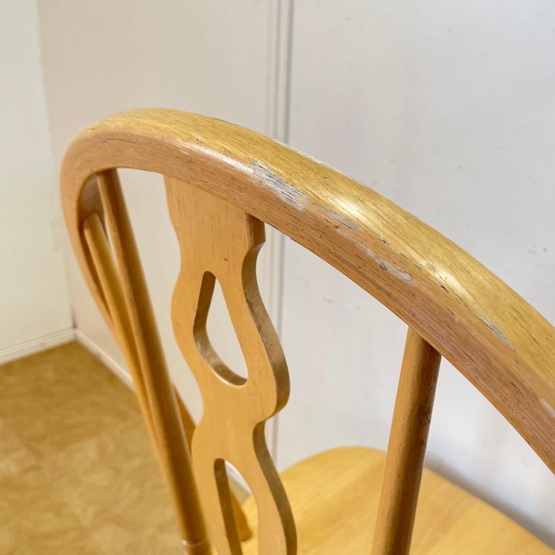 ウィンザーチェア 木製ダイニングチェア 椅子 イス アンティーク 英国スタイル