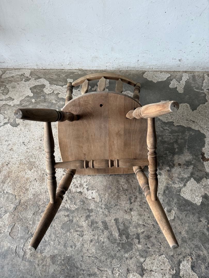 ビンテージ ダイニングチェア　カフェチェア 剥離 no6