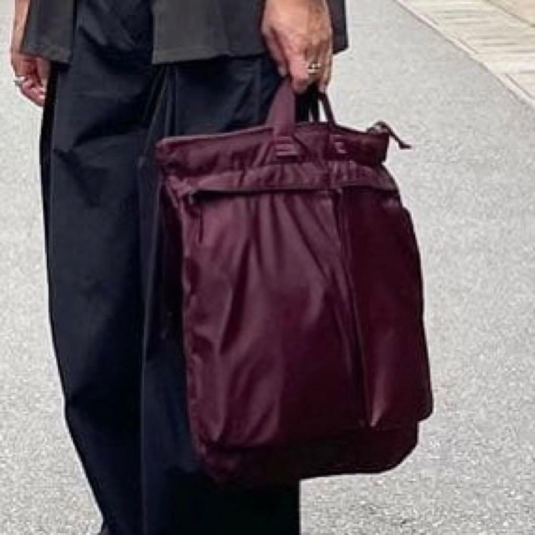 ANATOMICA アナトミカ ポーター ヘルメットバッグ バーガンディ