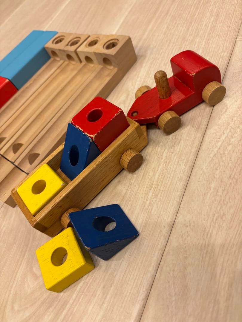 良品◼️木製 知育玩具セット　ボール