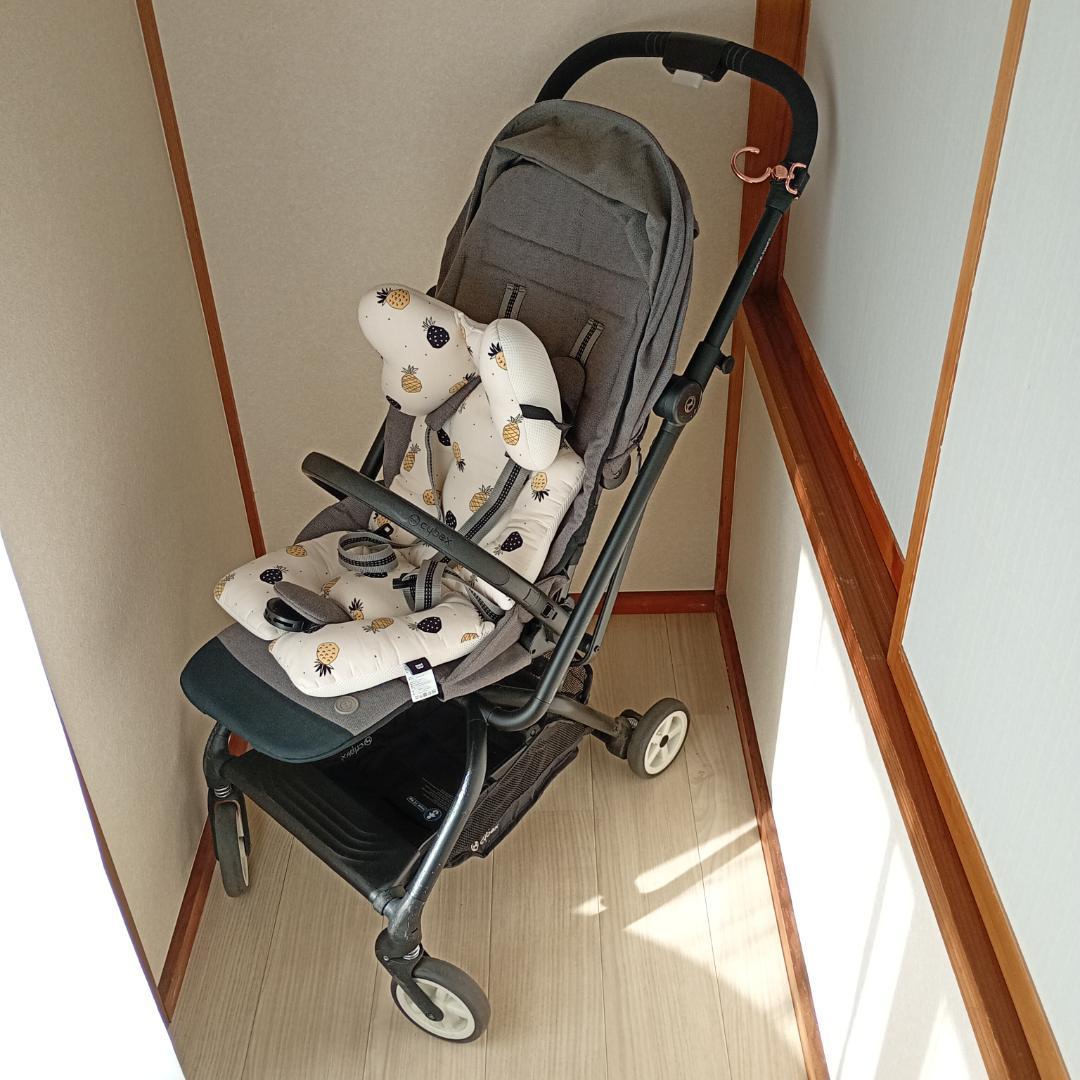 サイベックス cybex EEZY S TWIST2 ベビーカー クッション付