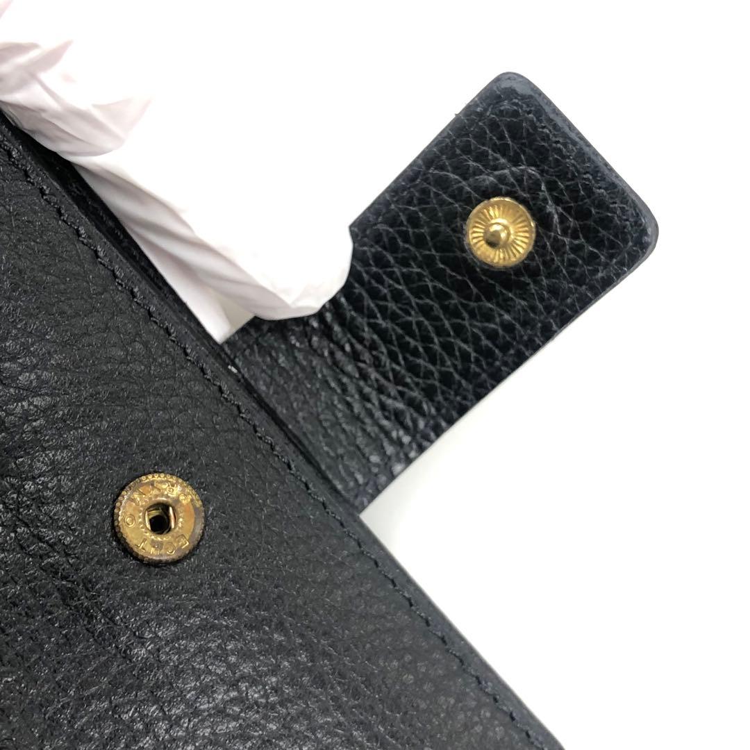 GIANNI VERSACE ジャンニ・ヴェルサーチ レザー 二つ折り財布