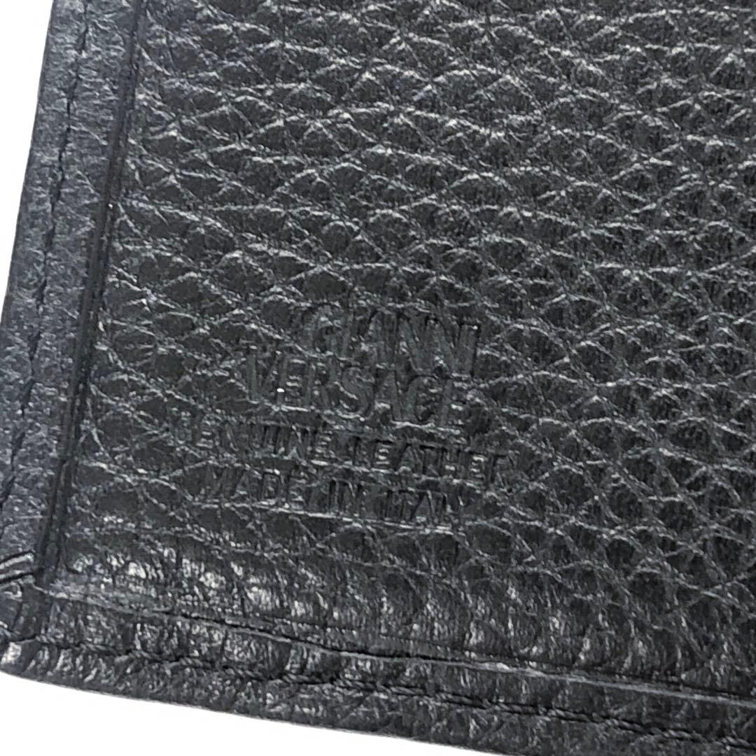 GIANNI VERSACE ジャンニ・ヴェルサーチ レザー 二つ折り財布