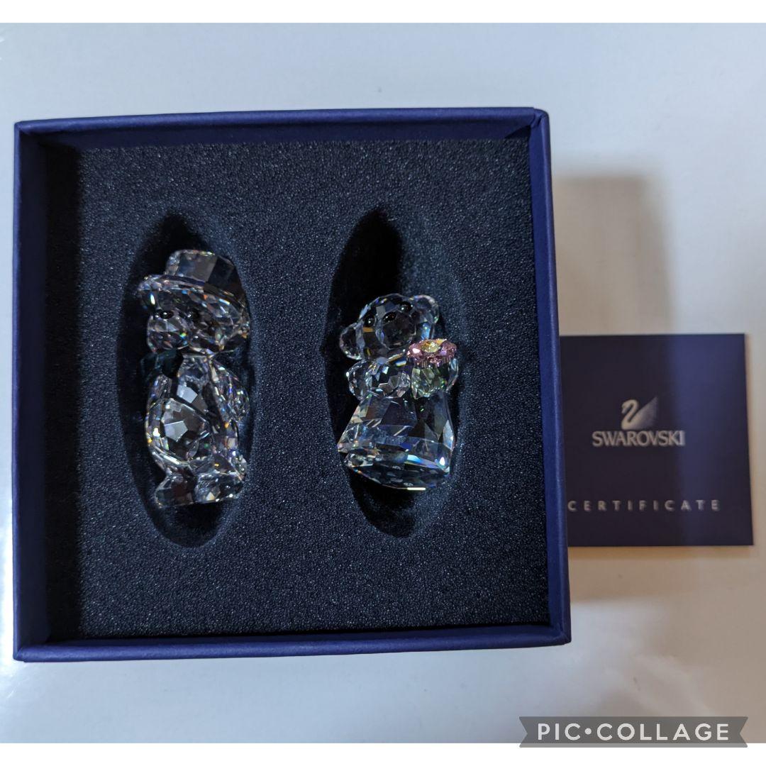 専用SWAROVSKI Kris Bear You & I スワロフスキー