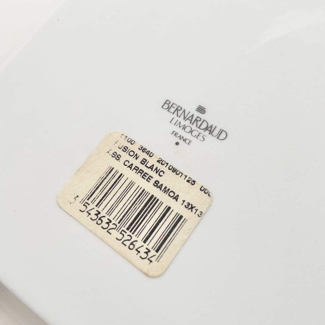 ◎ BERNARDAUD ベルナルド スクエアプレート 5枚 セット 小皿