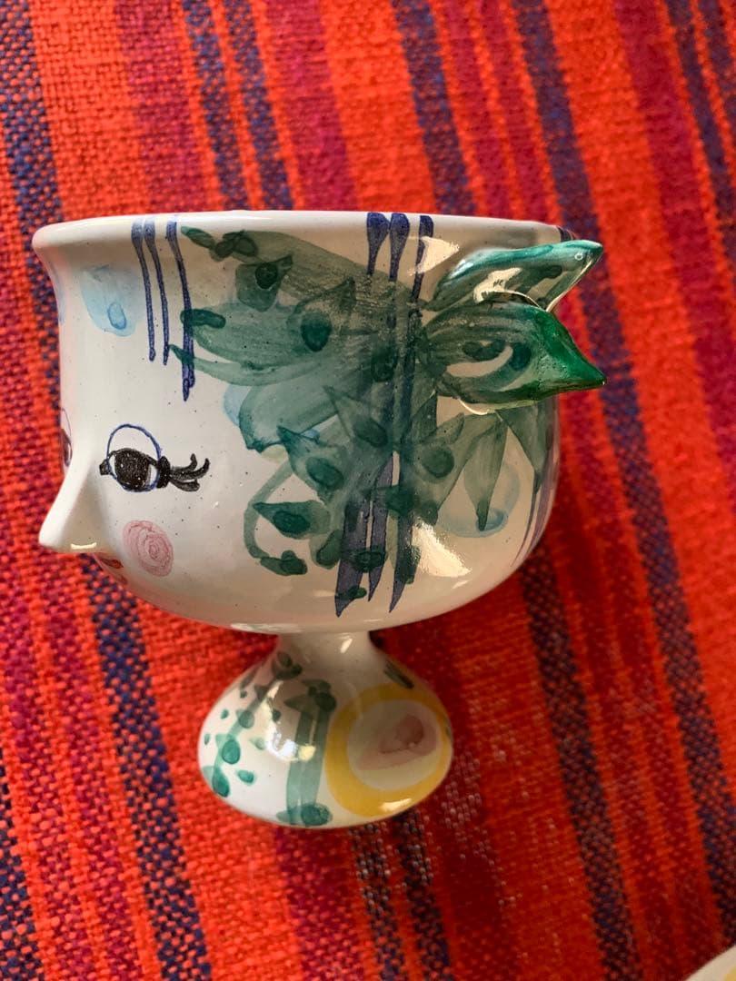 ビヨンヴィンブラッド　ビンテージ1972年帽子を被った可愛い女の子１箇所修復有り