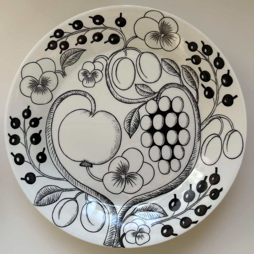 ARABIA paratiisiプレート 各2枚セット パラティッシ 裏面旧ロゴ