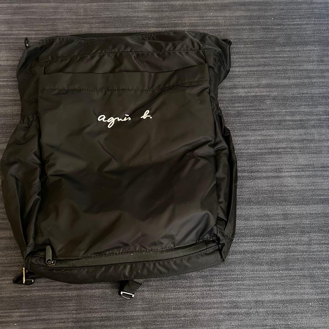 美品　agnes b. アニエスベー　マザーズバッグ