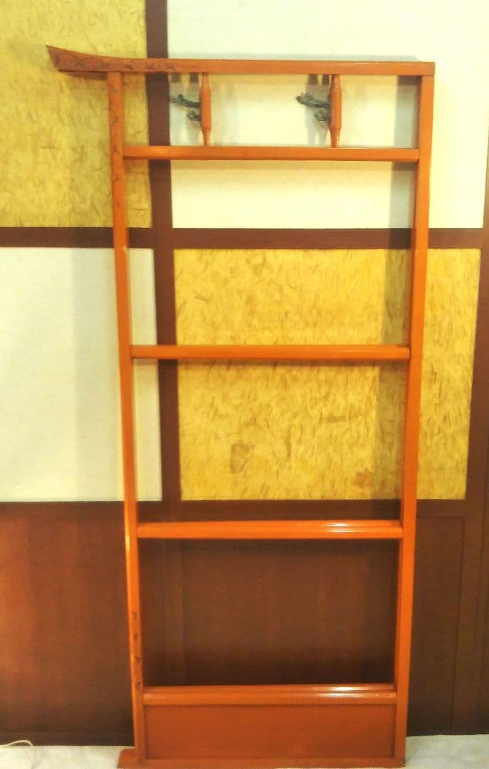 衣桁　和風ハンガーラック　着物掛け　和家具　和小物