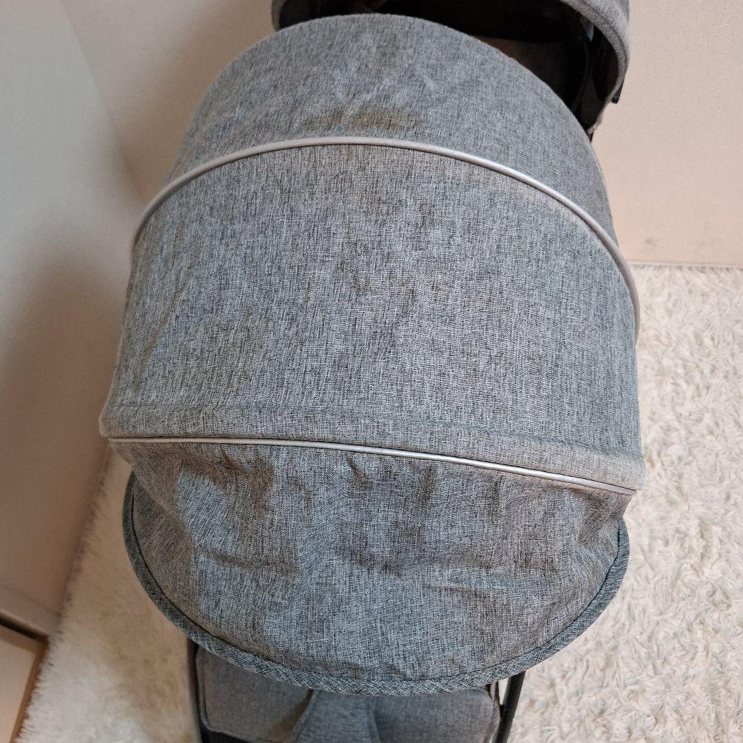 【送料無料】KATOJI タンデムストローラー 2人乗りベビーカー グレー