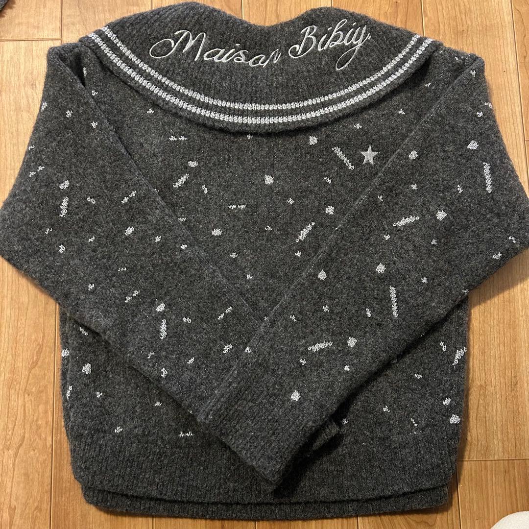 Bibiy ニット グレー