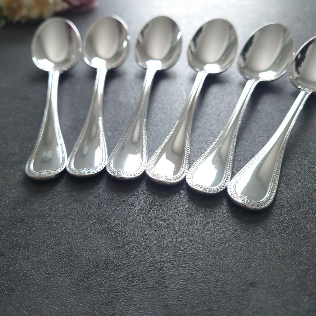 美品 クリストフル マルメゾン コーヒースプーン 6点