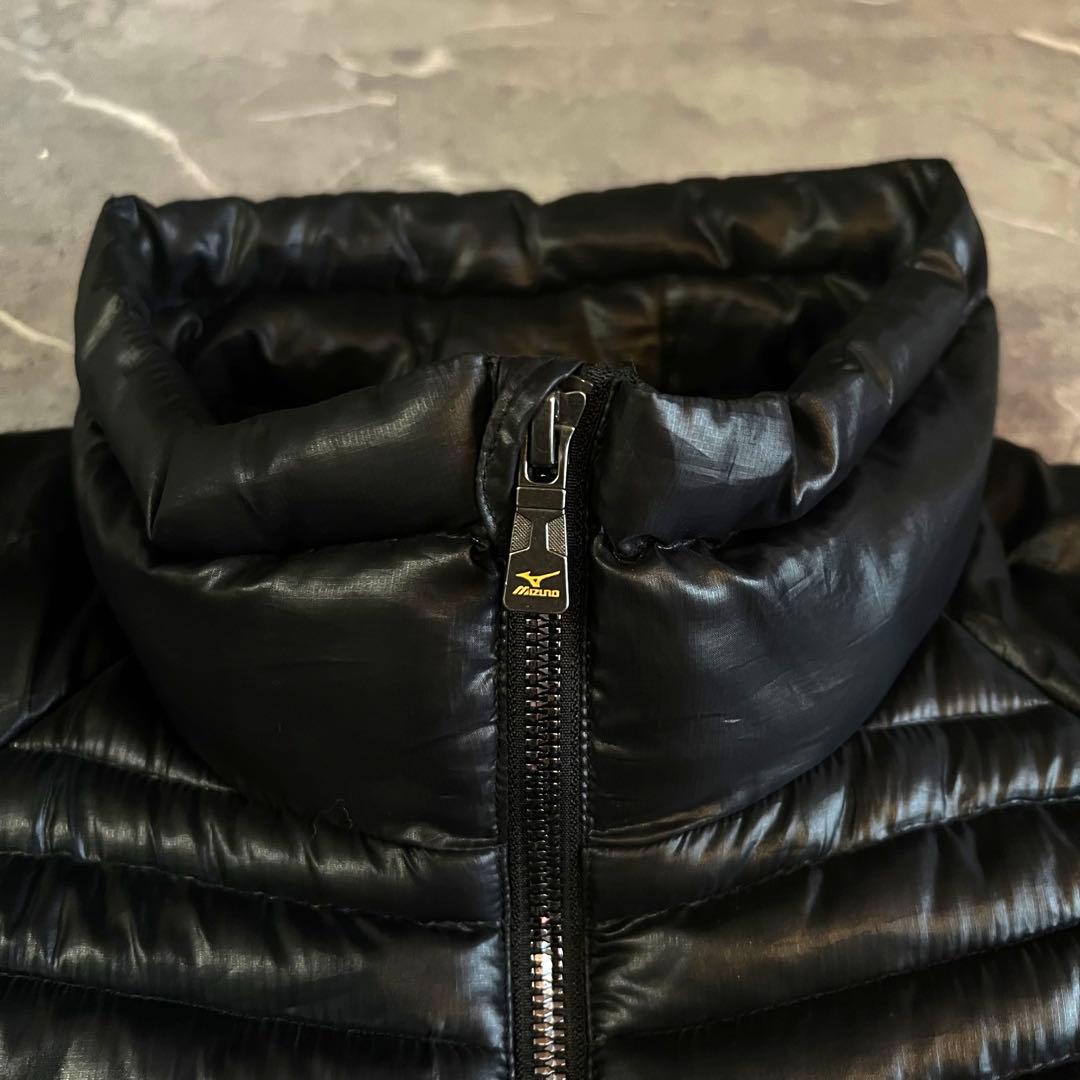 希少サイズ　XO Mizuno 野球　ミズノプロ　中綿ジャケット 黒 ジャケット