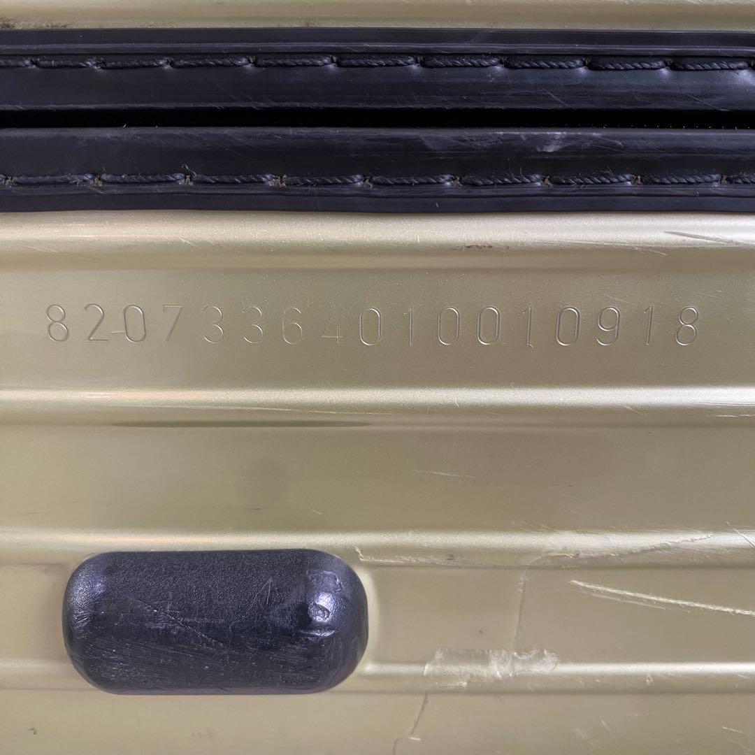 T*ん様 廃盤 リモワ サルサエアー 容量 91L 4輪 TSAロック ライムグ