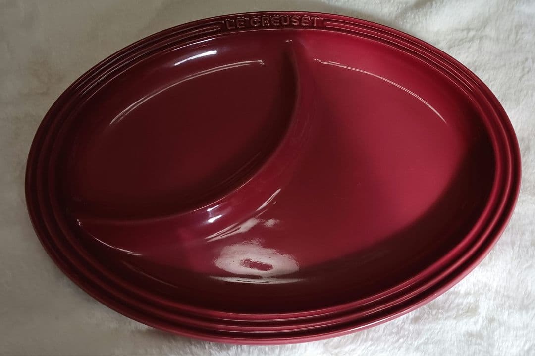 いちごルクルーゼ メゾンドパリ オーバルプレート３枚セット