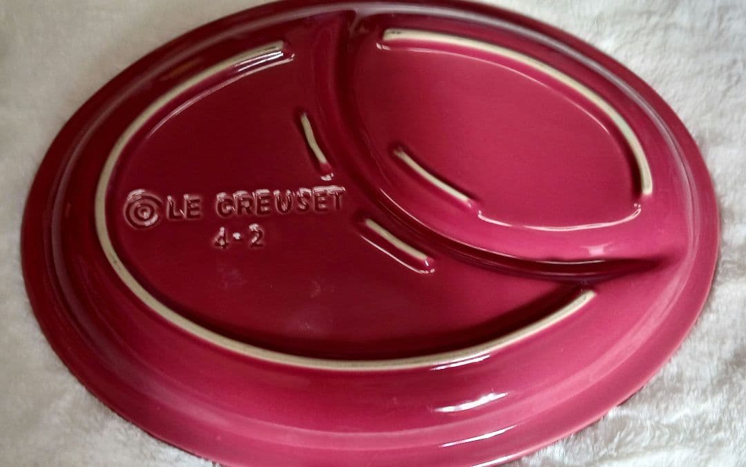 いちごルクルーゼ メゾンドパリ オーバルプレート３枚セット