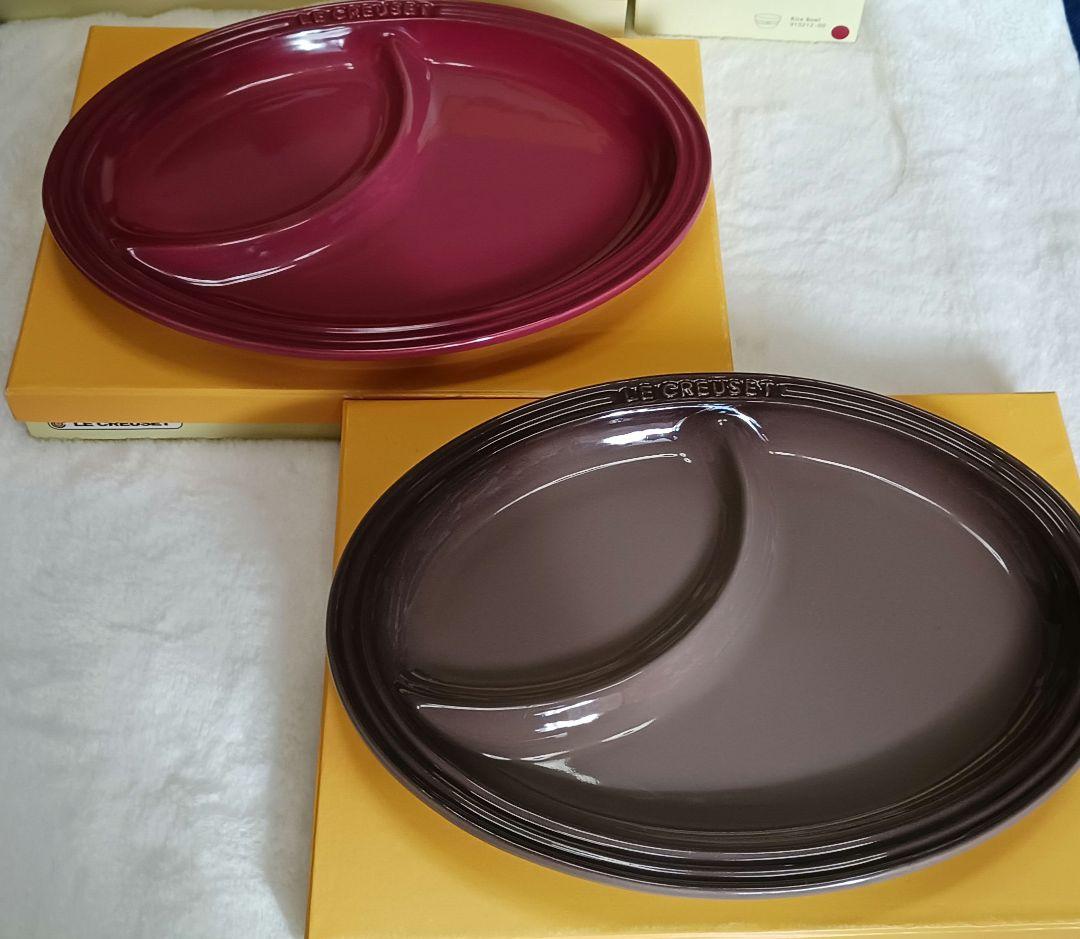いちごルクルーゼ メゾンドパリ オーバルプレート３枚セット