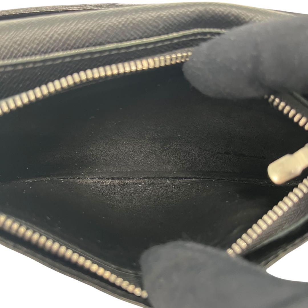 美品⭐︎現行 ルイヴィトン ノワール エピ ポルトフォイユブラザ 二つ折り長財布