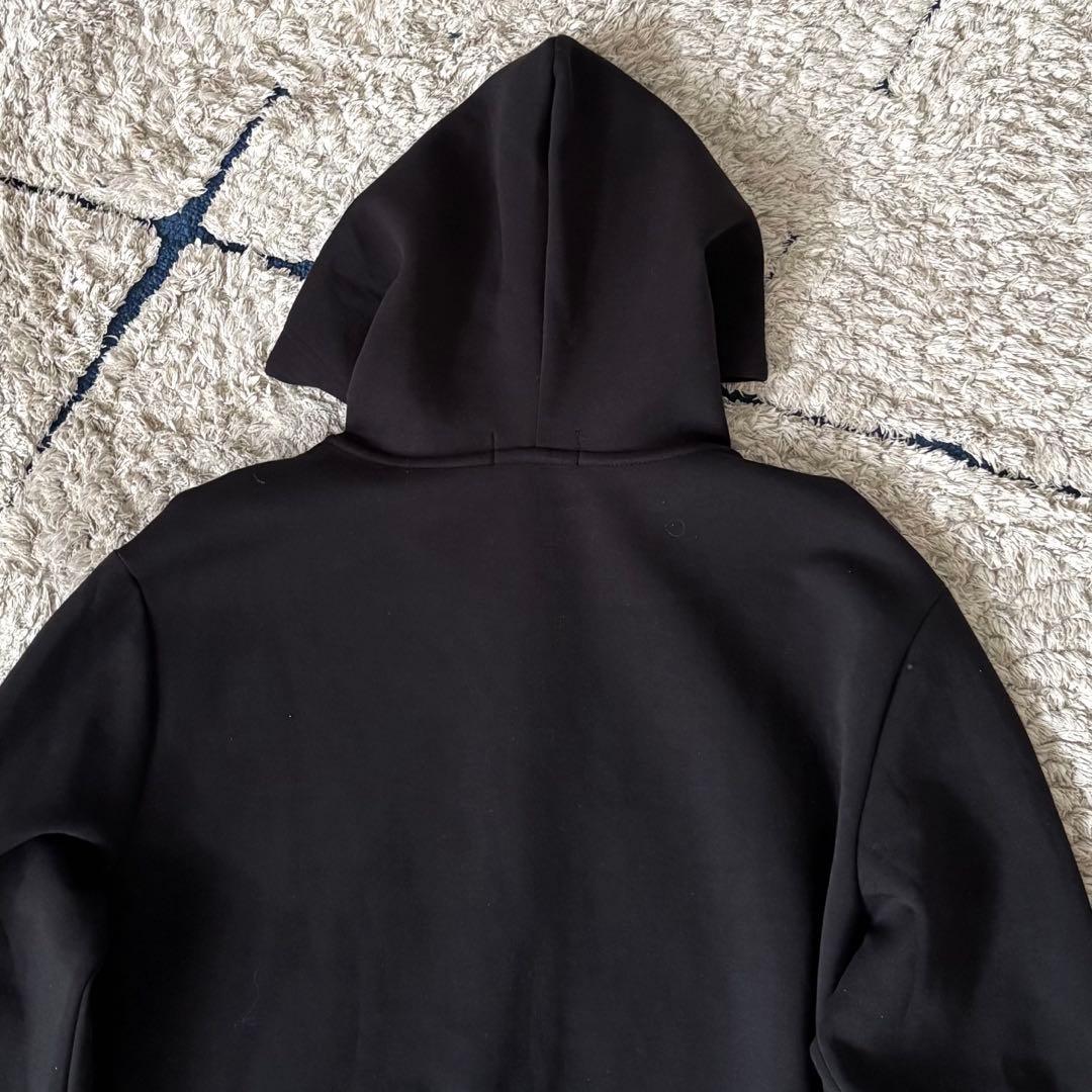 【美品✨】ポロラルフローレン　パーカー　フード　ジップ　ポニー刺繍　黒　ブラック